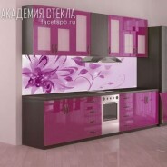 Стеклянные панели для кухни